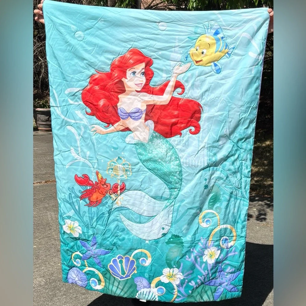 Disney The Little Mermaid Toddler Bedding Set in Aqua/Teal